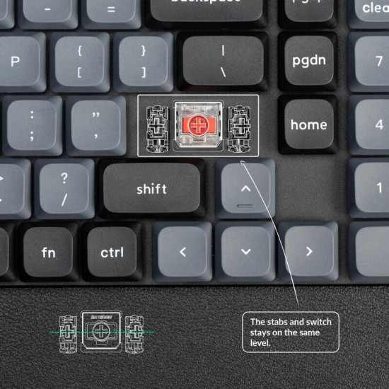 Клавіатура бездротова Keychron K17 PRO 100Key (K17P-A1-UA)