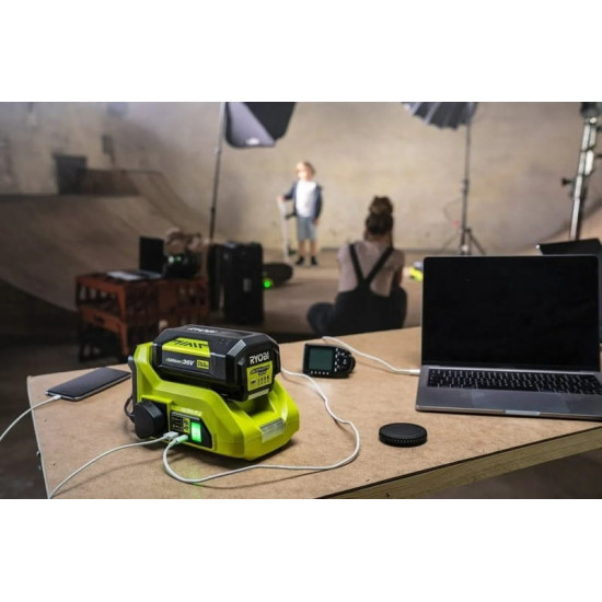 Інвертор Ryobi Max Power RY36BI300A-0 36V 300/500W без АКБ та ЗП (5133004893)