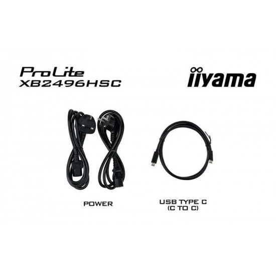 Монітор Iiyama 23.8" XB2496HSC-B1 IPS Black 144Hz