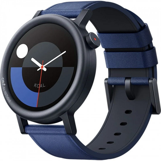 Смарт-годинник CMF by Nothing Watch Pro 2 Blue Metal with Leather Strap_EU