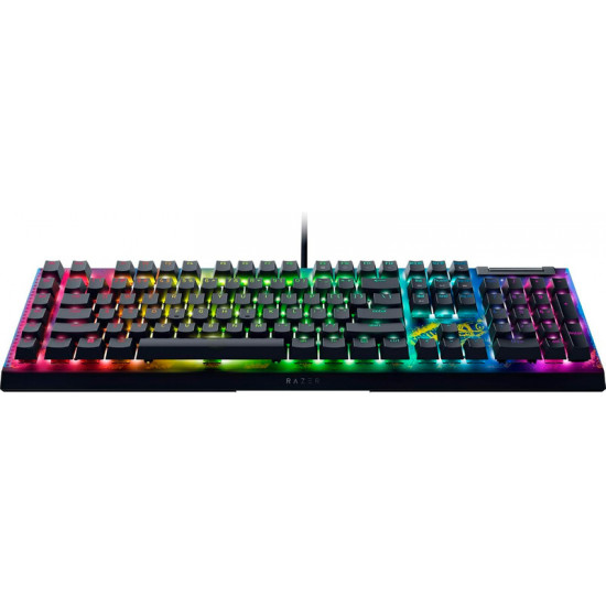 Клавіатура Razer BlackWidow V4 X Yellow Switch Fortnite (RZ03-04703600-R3M1)