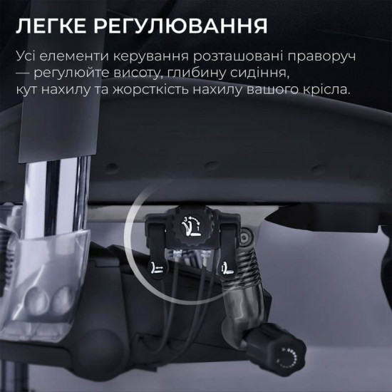 Крісло офісне Sihoo Doro S300 Mesh Dark Grey (S300-M201)
