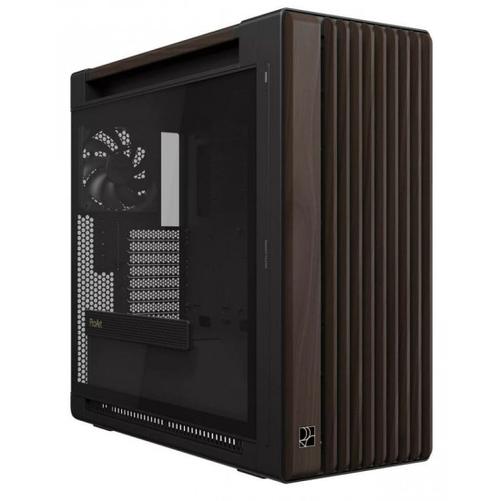 Корпус Asus ProArt PA602 Walnut Wood Tempered Glass Modern Black (90DC00J0-B09030)