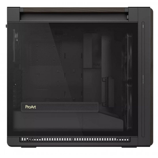 Корпус Asus ProArt PA602 Walnut Wood Tempered Glass Modern Black (90DC00J0-B09030)