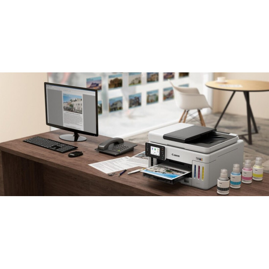Багатофункційний пристрій А4 кол. Canon Maxify GX6140 з Wi-Fi (6882C009)