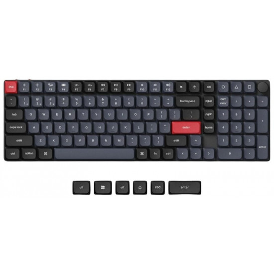 Клавіатура бездротова Keychron K17 PRO 100Key (K17P-B1-UA)