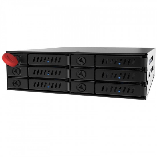 Внутрішня кишеня SATA для 6хHDD 2,5" Chieftec CMR-625 Black