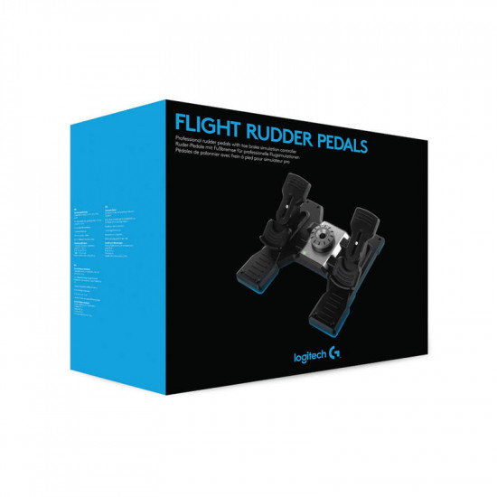Педалі Logitech G Flight Rudder Pedals (945-000005)