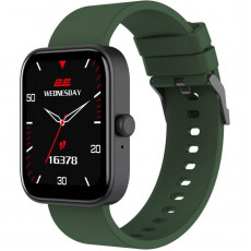 Смарт-годинник 2E Alpha SQ Music Edition 46 mm Black/Green (2E-CWW40BKGN-WS)