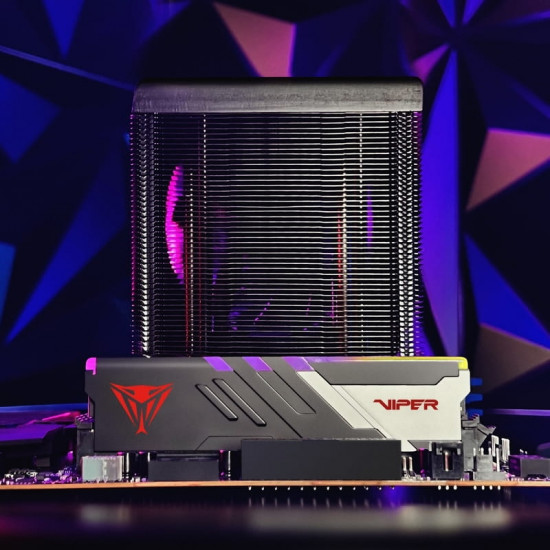 Модуль пам`яті DDR5 2x32GB/6000 Patriot Viper Venom RGB (PVVR564G600C30K)
