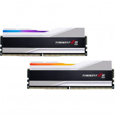 Модуль пам`ятi DDR5 2x16GB/7600 G.Skill Trident Z5 RGB Silver (F5-7600J3646G16GX2-TZ5RS)