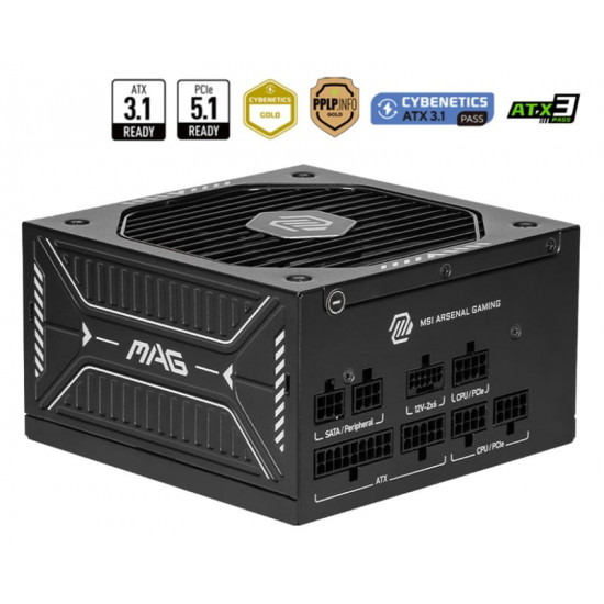 Блок живлення MSI MAG A750GLS PCIE5 750W
