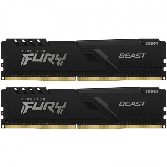 Модуль пам`ятi DDR4 2x16GB/3200 Kingston Fury Beast Black (KF432C16BB1K2/32WP)
