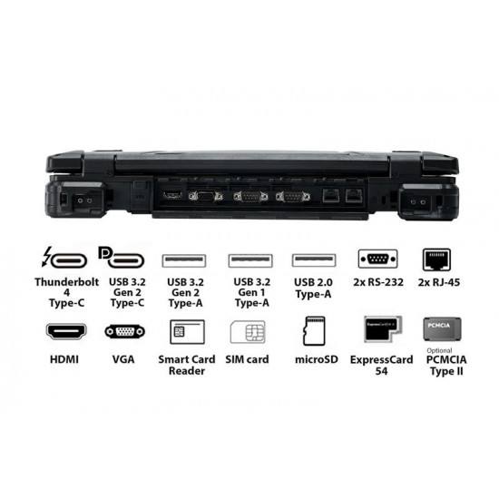 Ноутбук Durabook Z14 Basic (Z4E2Q3DE3BXX) Black