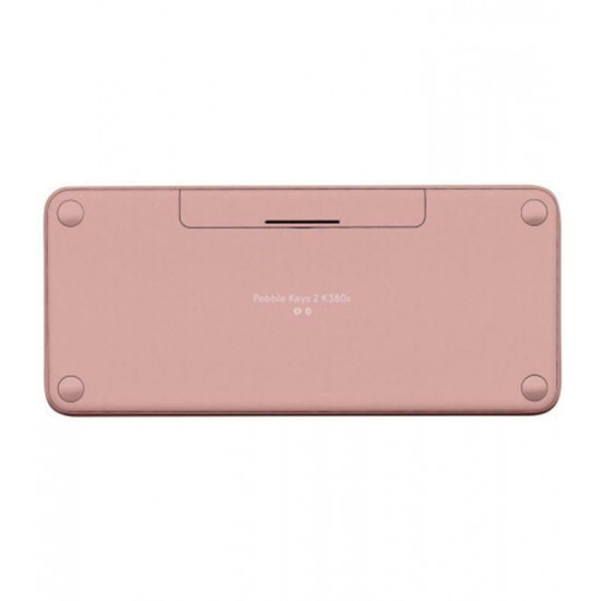 Клавiатура бездротова Logitech Pebble Keys 2 K380s Rose (920-011853)