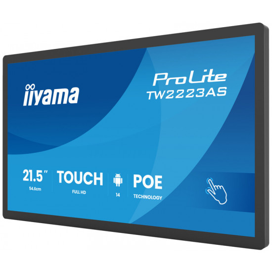 Монітор Iiyama 21.5" ProLite TW2223AS-B3P IPS Black