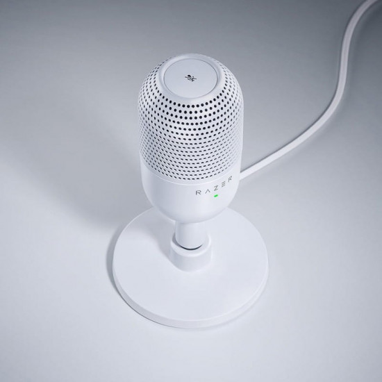 Мікрофон Razer Seiren V3 mini White (RZ19-05050300-R3M1)