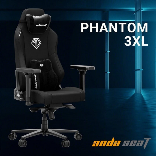 Крісло для геймерів Anda Seat Phantom 3 Size XL Fabric Dark Gray (AD18XL-52-GB-F-G01)