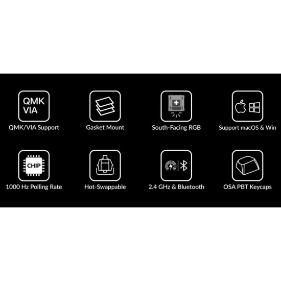 Клавіатура бездротова Keychron V5 Max 100Key (V5M-D1-UA)