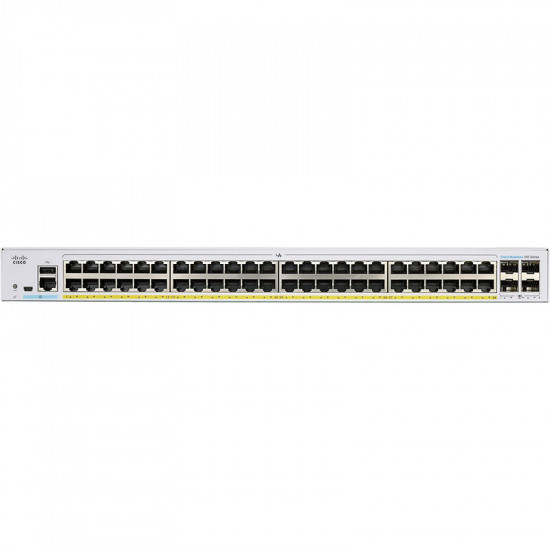 Комутатор Cisco Business CBS350-48FP-4G-EU