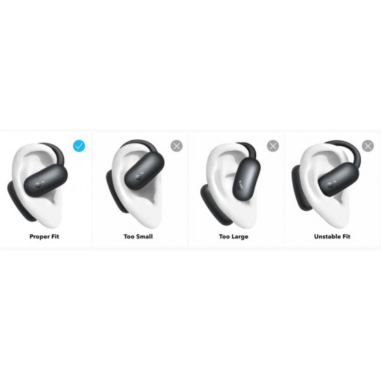 Bluetooth-гарнітура Anker SoundCore AeroFit 2 Black (A3874G11)