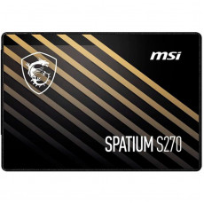 Накопичувач SSD  480GB MSI Spatium S270 2.5" SATAIII 3D TLC (S78-440E350-P83)