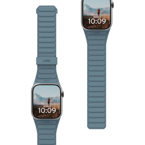 Ремінець Urban Armor Gear Pathfinder для Apple Watch Ultra 2/Ultra 49mm/45mm/44mm/42mm Dune/Cloud Blue (194161118051)