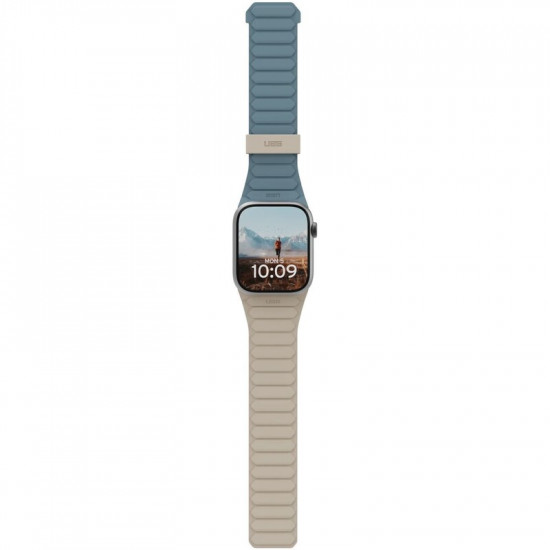Ремінець Urban Armor Gear Pathfinder для Apple Watch Ultra 2/Ultra 49mm/45mm/44mm/42mm Dune/Cloud Blue (194161118051)