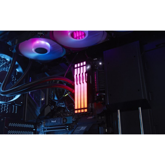 Модуль пам`яті DDR5 2x16GB/5600 Kingston Fury Beast RGB Black (KF556C40BBAK2-32)