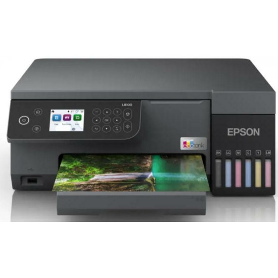 Багатофункціональний пристрій А4 кол. Epson EcoTank L8100 Wi-Fi (C11CK94401)