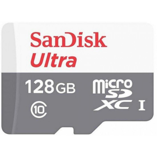 Карта пам`яті MicroSDXC 128GB UHS-I Class 10 SanDisk Ultra R100/W10MB/s (SDSQUNR-128G-GN6MN)