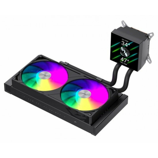 Система водяного охолодження GameMax Glacier 240 LCD Black