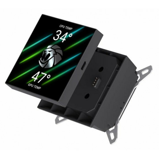 Система водяного охолодження GameMax Glacier 240 LCD Black