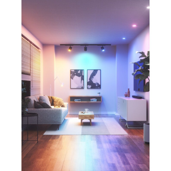 Розумна лампа Nanoleaf Essentials Smart GU10, 5 Вт, Apple HomeKit, Matter, 3 шт. (NF080B02-3GU10)