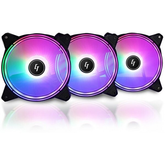 Вентилятор Chieftec Chieftronic Nova 3in1 ARGB Black (NF-3012-RGB)