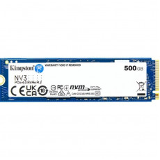 Накопичувач SSD  500GB M.2 NVMe Kingston NV3 M.2 2280 PCIe Gen4.0 x4 (SNV3S/500G)