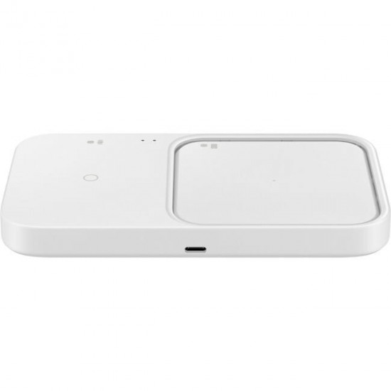 Бездротовий зарядний пристрій з блоком живлення Samsung EP-P5400 Wireless Charger Duo 15W White (EP-P5400TWEGEU)
