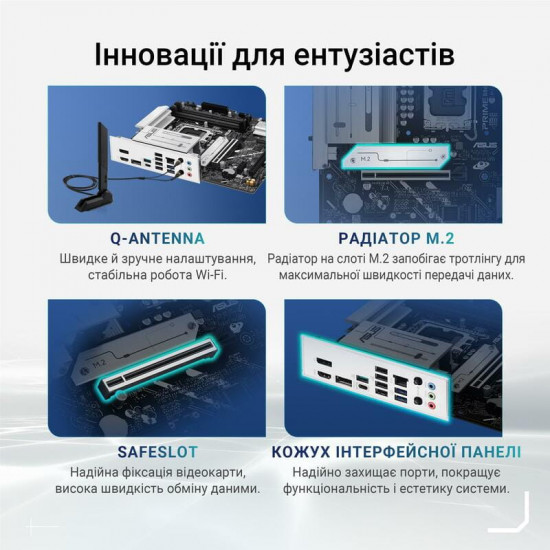 Материнська плата Asus Prime B860M-A WiFi Socket 1851