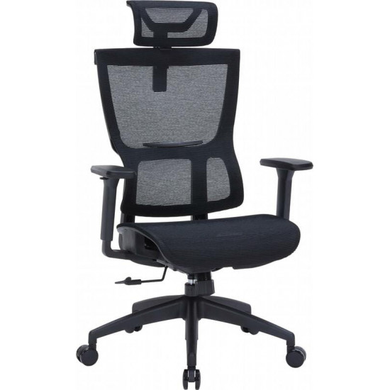 Крісло офісне Officepro Elegant OC660-B-B-B Black