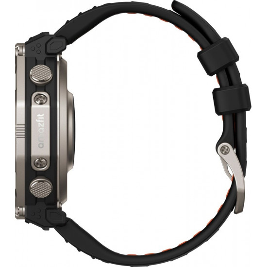 Смарт-годинник Amazfit T-Rex Ultra 2 Black Orange (W2550GL2N)