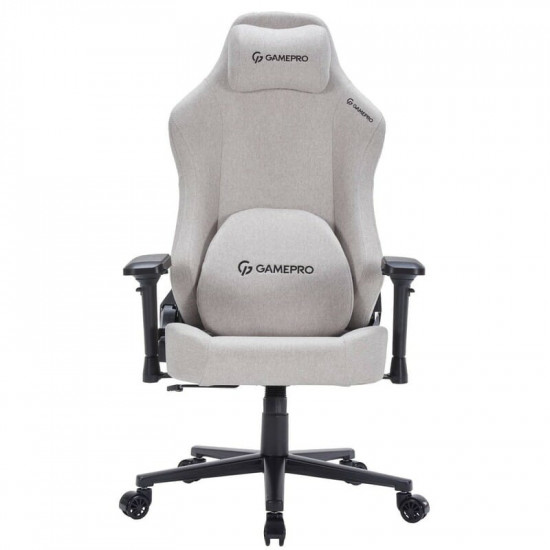 Крісло для геймерів GamePro FGC750LG Light Gray