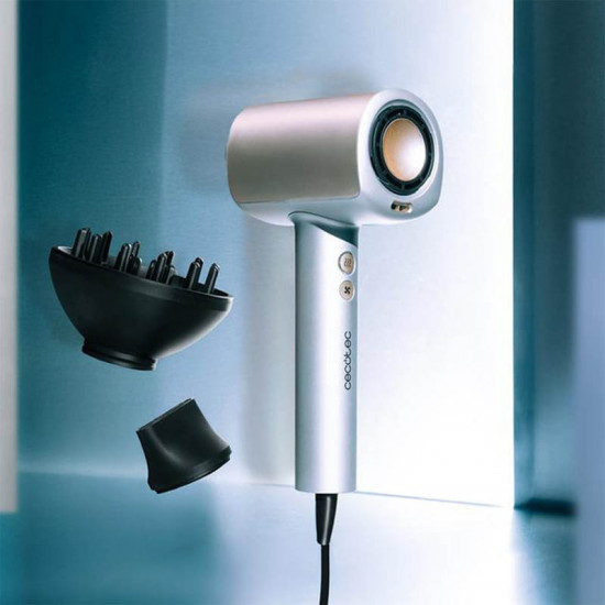 Фен Cecotec DryGlam Nano Plasma Aluminum (A01_EU01_101440)